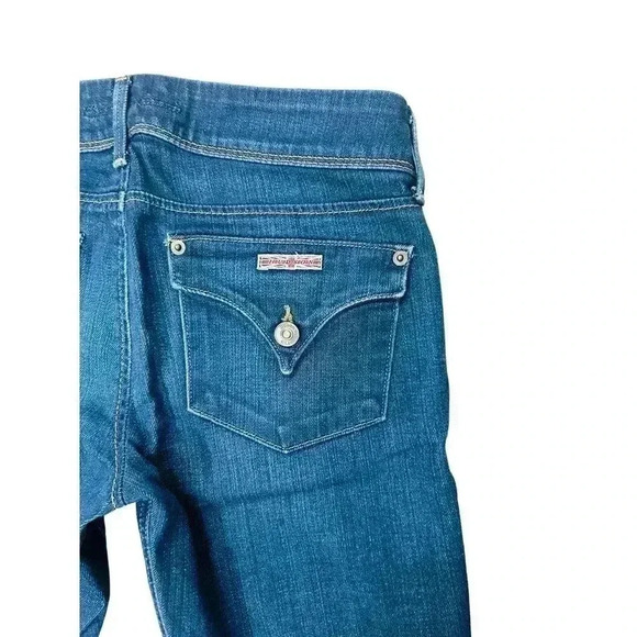 Hudson Jeans Collin Flaps Skinny Sz 28 Denim Hamm Color Shade Two - Picture 8 of 8